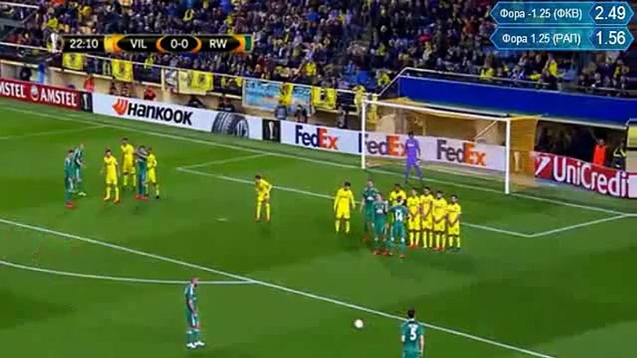 Rapid Wien Fantastic Free-Kick _ Villarreal v. Rapid Wien 26.11.2015 HD