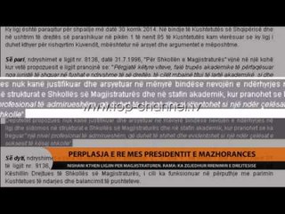 Magjistratura, Presidenti rrëzon Kuvendin - Top Channel Albania - News - Lajme