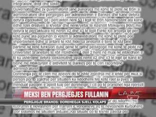 Meksi bën përgjegjës Fullanin - News, Lajme - Vizion Plus