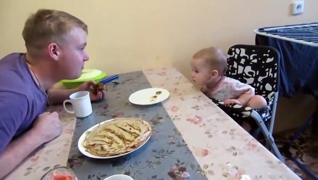 ДОЧКА СПОРИТ С ПАПОЙ