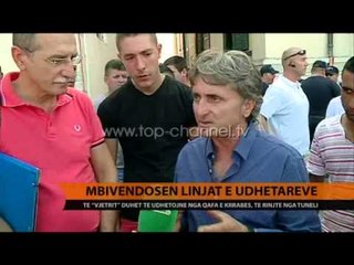 Mbivendosen linjat e udhëtarëve - Top Channel Albania - News - Lajme