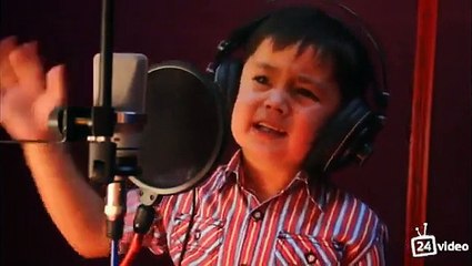 ребенок кавказец шикарно поет (желаю всем талантливых детей)