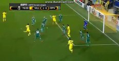 Bruno Goal 1-0 Villarreal vstRapid Vienna 26.11.2015