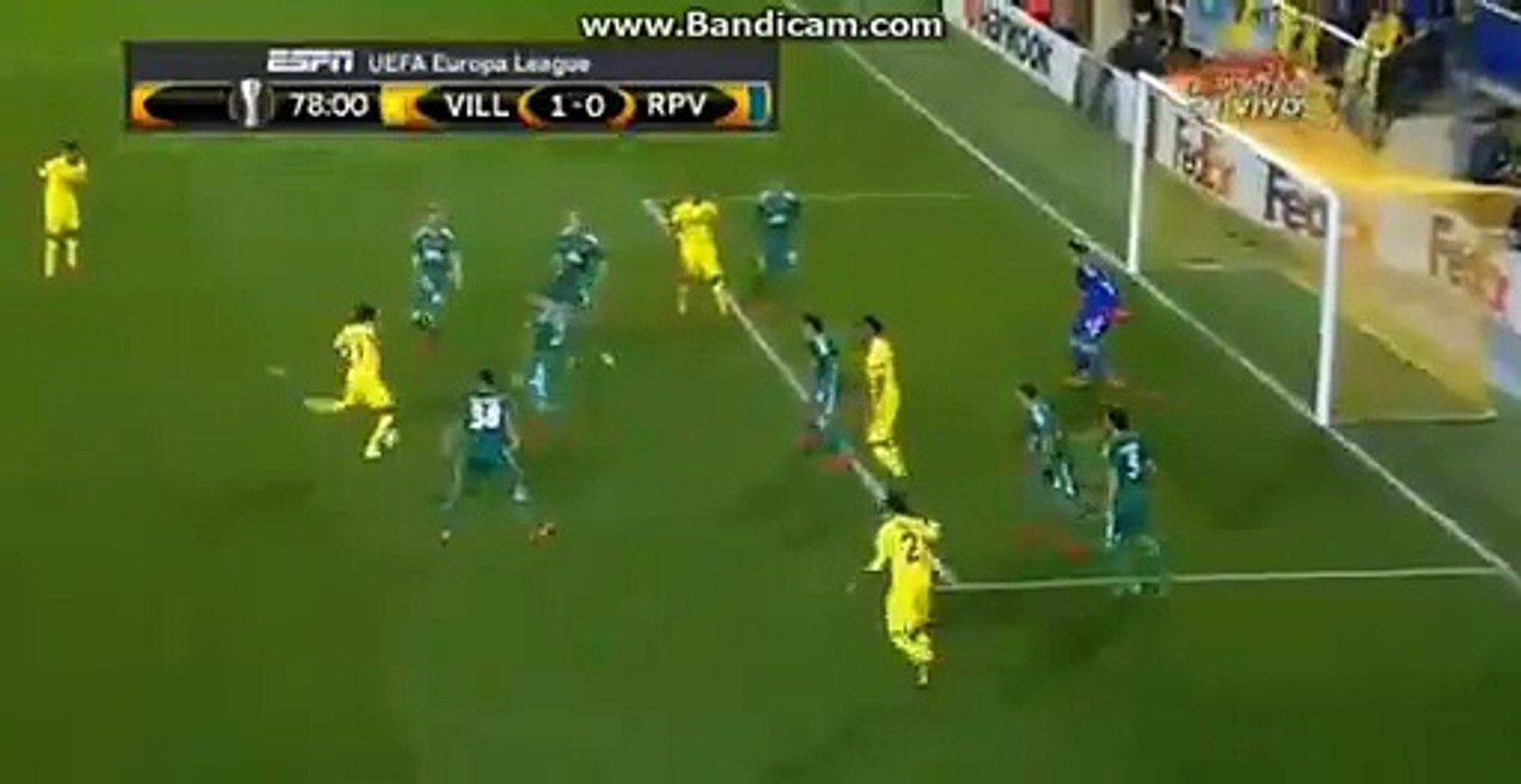 Bruno Goal 1-0 Villarreal vs	Rapid Vienna 26.11.2015