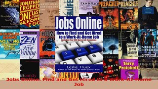 Download  Jobs Online Find and Get Hired to a WorkAtHome Job Ebook Free