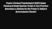 [PDF] Praxis II School Psychologist (0401) Exam Flashcard Study System: Praxis II Test Practice