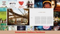 Read  Serpentine Gallery Pavilions Ebook Free