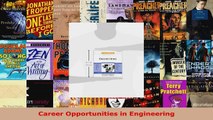 Read  Career Opportunities in Engineering Ebook Free