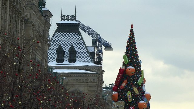 Новогодняя ёлка на Красной площади