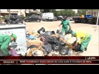 عيد الأضحى2015: عمال النظافة في رحلة تنظيف شوارع العاصمة