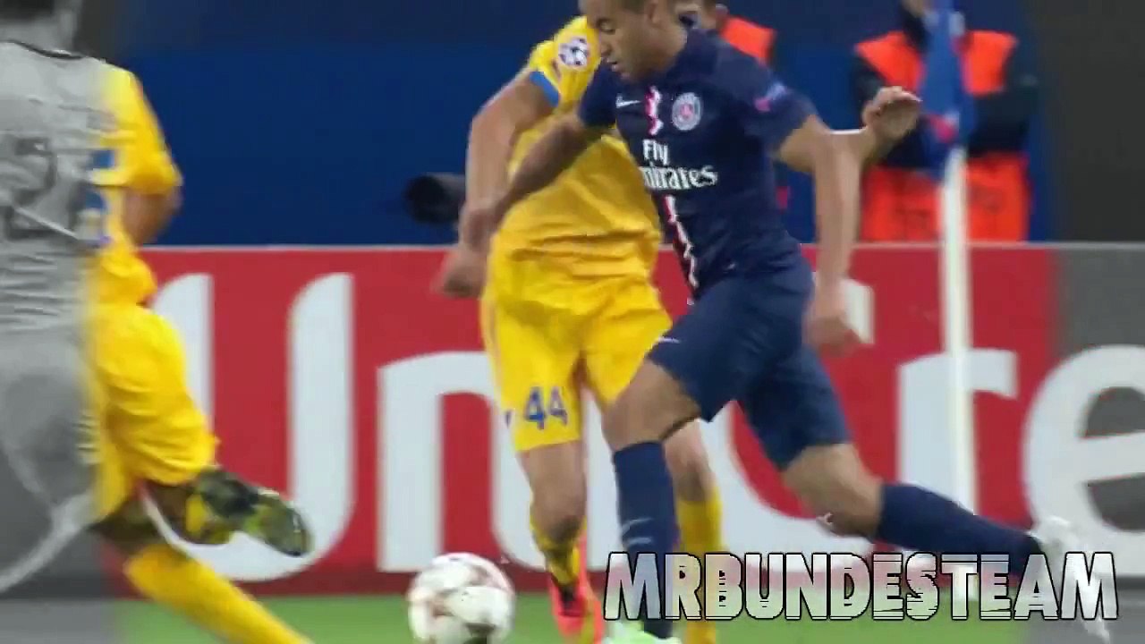 Lucas Moura Crazy Skills 2015 HD