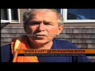 Sfida e ujit të akullt prek edhe Bushin - Top Channel Albania - News - Lajme