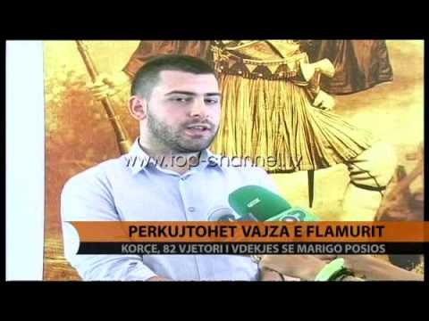 Korçë, përkujtohet vajza e flamurit - Top Channel Albania - News - Lajme