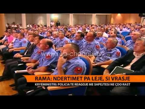 Rama: Ndërtimet pa leje, si vrasje - Top Channel Albania - News - Lajme