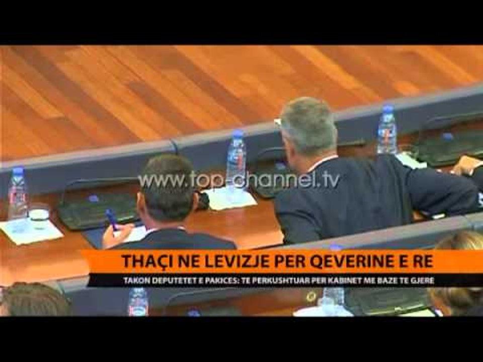 Thaçi, në lëvizje për qeverinë e re - Top Channel Albania - News - Lajme