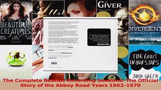 Read  The Complete Beatles Recording Sessions The Official Story of the Abbey Road Years Ebook Online