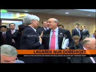 Lagarde nuk dorëhiqet - Top Channel Albania - News - Lajme
