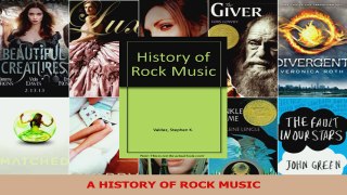 Read  A HISTORY OF ROCK MUSIC Ebook Free