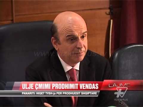 Panariti: Hiqet TVSH-ja për prodhuesit shqiptarë - News, Lajme - Vizion Plus