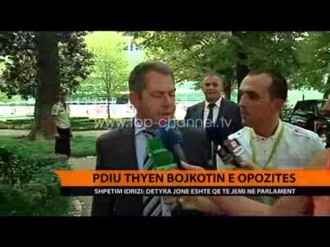 PDIU thyen bojkotin e opozitës - Top Channel Albania - News - Lajme