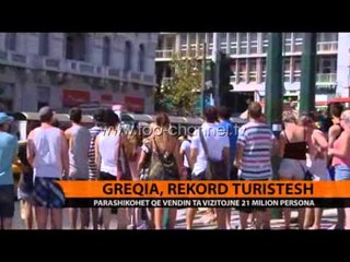 Greqia, rekord turistësh - Top Channel Albania - News - Lajme