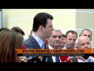 Basha: Rama, bllokim i padëgjuar - Top Channel Albania - News - Lajme
