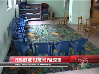 Fëmijët e kopshtit që flenë në palestër - News, Lajme - Vizion Plus
