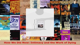 How We Die Now Intimacy and the Work of Dying Read Online