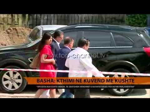Basha: Kthimi në Kuvend, me kushte - Top Channel Albania - News - Lajme