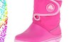 Crocs Crocband II.5 Gust Unisex-Child Boots Pink (Neon Magenta/Carnation) 10 UK Child