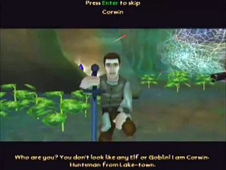 The Hobbit: The Game - Cutscene 2/4 Rings, Eagles and Mirkwood forest [Full Episode]