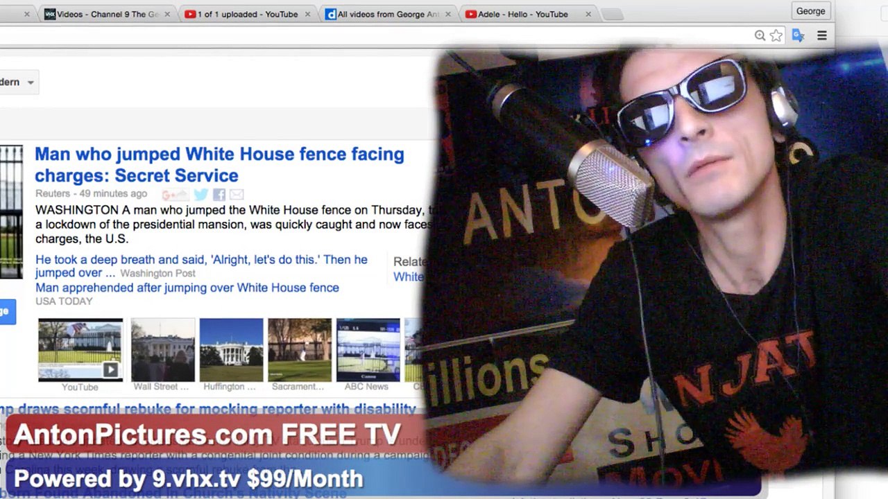 George Anton performs Hello Adelle RAW after Robin Quivers