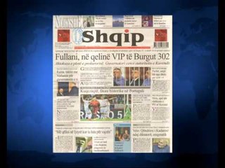 SHTYPI I DITES ME TITUJT KRYESORE TE FAQEVE TE PARA TE GAZETAVE SHQIPTARE LAJM