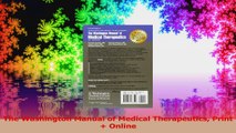 The Washington Manual of Medical Therapeutics Print  Online Download