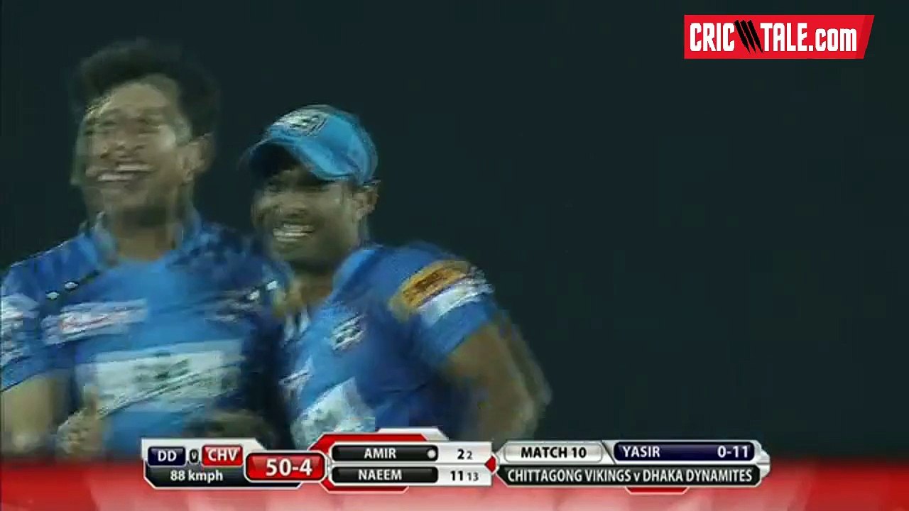 Yasir Shah bowled muhamad amir