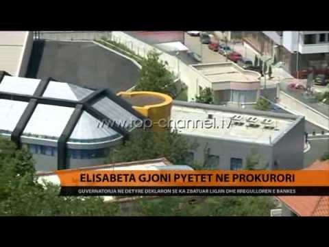 Elisabeta Gjoni pyetet në Prokurori - Top Channel Albania - News - Lajme