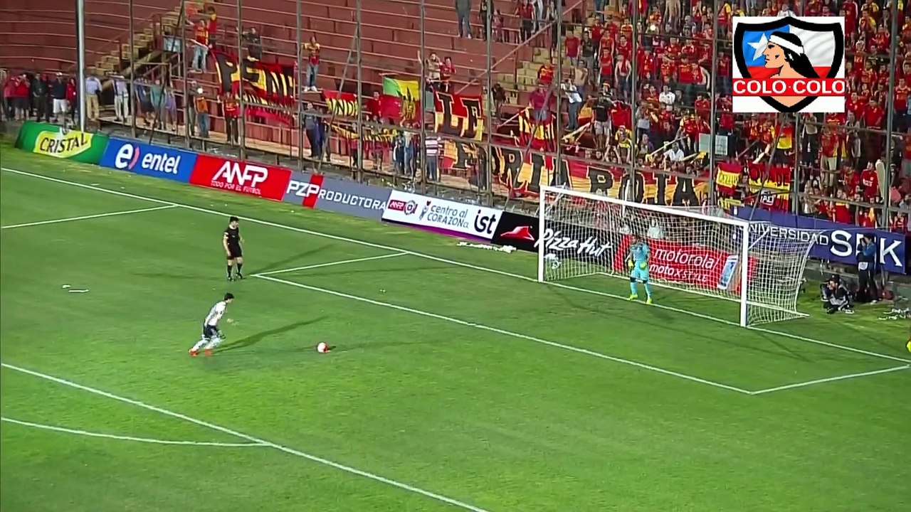 Penales union española vs colo colo seminifinal copa chile 2015