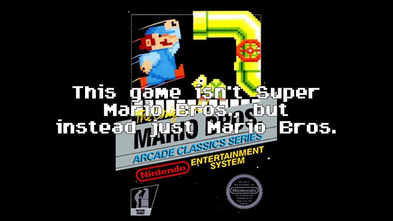 Mario Bros. - The Retrologist