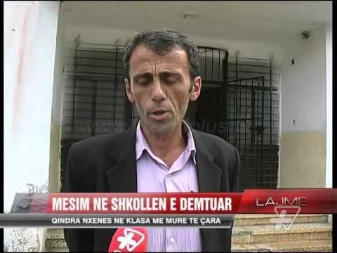 Mësim në shkollën e dëmtuar - News, Lajme - Vizion Plus