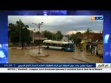 تهاطل أمطار طوفانية تغرق أحياء مدينة تبسة