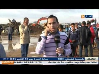 أجواء ترحيل قاطني البيوت القصديرية بحي الباخرة المحطمة