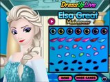 Disney Princess Elsa Movie Game Great Frozen Beauty Makeover Girls Games