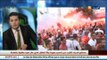 إحتفال أنصار إتحاد العاصمة بهدف التعادل أمام الهلال السوداني على المباشر من سوسطارة