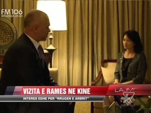 Vizita e Ramës në Kinë. Interes edhe për “Rrugën e Arbrit” - News, Lajme - Vizion Plus