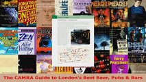 Download  The CAMRA Guide to Londons Best Beer Pubs  Bars PDF Free
