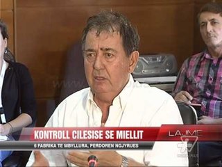 Cilësia e miellit. 6 fabrika të mbyllura, përdorën ngjyrues - News, Lajme - Vizion Plus