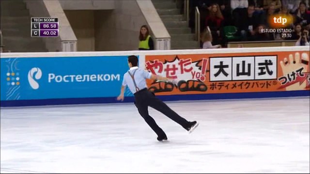 Javier Fernández (ESP). FP. Rostelecom 2015.