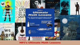 PDF Download  MPJs Ultimate Math Lessons PDF Full Ebook