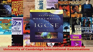 PDF Download  Extended Mathematics for IGCSE Endorsed by University of Cambridge International PDF Full Ebook