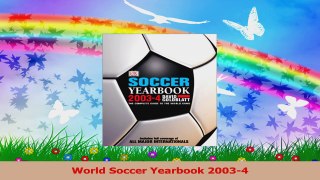 World Soccer Yearbook 20034 Read Online